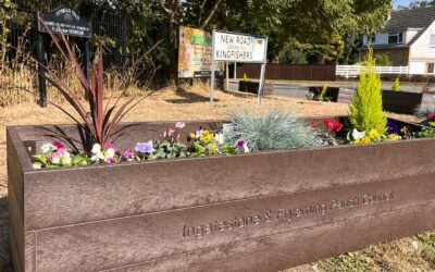 New Planters on the Corner of New Road